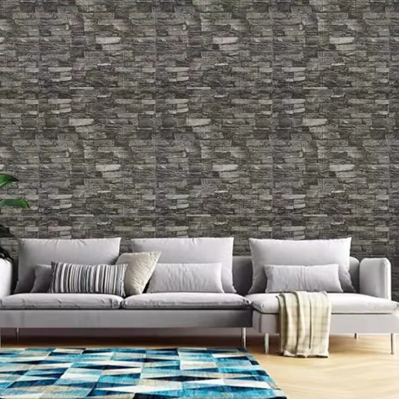 Hot Sell Custom ized Size Pe Schaum Wand dekorative Aufkleber 3d für Home Decoration Tapete