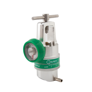 LOVTEC Yeni Stil Pirinç Alüminyum Oksijen Regülatörü Nabız Ayarlı Koruyucu Oksijen Basınç Regülatörü için - Product Image 6