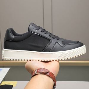 High Quality Custom Men's Casual Genuine Leather Sports Sneakers Breathable Soft Spring Fashion Trend Anti-Slip PVC Midsole - Product Image 1