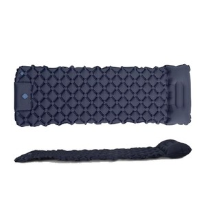 Matelas de couchage gonflable rectangulaire en nylon 40D, résistant à l'humidité, pour usage en extérieur et en intérieur, camping - Product Image 2
