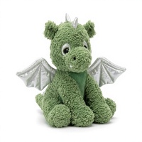 Peluche Mignonne de Dragon Bébé, Jouet en Peluche Doux, Poupée Dragon Ailé Kawaii, Anti-Stress pour la Décoration de Chambre d'Enfant