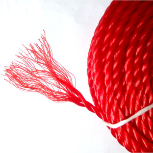 Factory Wholesale <strong>3</strong> <strong>Strand</strong> Fiber <strong>Floating</strong> Plastic PP/PE Twisted <strong>Rope</strong> for Outdoor Packing Agriculture Marine Mooring <strong>Rope</strong>