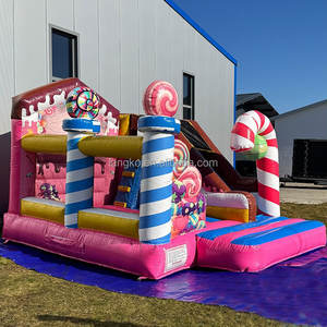 Castillo Inflable con Tobogán de Agua, Piscina Inflable, Castillo Inflable con Lanzador de Telarañas de Spider-Man - Product Image 1