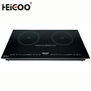 Cocina <span class=keywords><strong>de</strong></span> <span class=keywords><strong>Inducción</strong></span> eléctrica para el hogar, <span class=keywords><strong>de</strong></span> 2 zonas quemador doble, con bloqueo para niños - Product Image 1