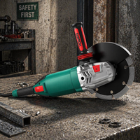 Meuleuse d'angle sans fil 230 mm (9 pouces) de qualité industrielle, outil électrique 220 V pour la découpe, le meulage et le conditionnement des surfaces métalliques
