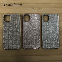 Étuis de téléphone portable avec strass scintillants, coque de luxe en cristal scintillant pour iPhone, samsung, huawei