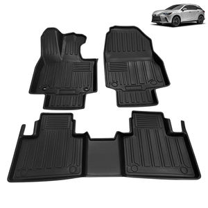 Tapis de pied en TPE pour Lexus RX350 <span class=keywords><strong>2022</strong></span> + Tapis de pied de gouvernail gauche Tapis de sol imperméables et résistants à l'usure - Product Image 1