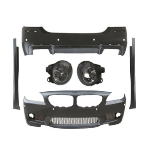 Parachoques trasero para BMW Serie 5 F10 F18 2011-2017, kit de carrocería de plástico con difusor y piezas de embellecimiento - Product Image 2