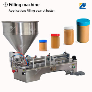 200kg máy làm bơ đậu phộng rang đậu phộng hạnh nhân đậu xanh mè dây chuyền sản xuất dán máy nghiền bơ - Product Image 6