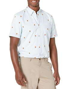Nuovo stile basso MOQ camicia in popeline di alta qualità personalizzata da <span class=keywords><strong>uomo</strong></span> a manica corta Casual con stampa Standard - Product Image 5