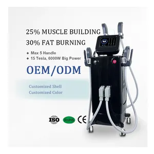 DLS- rf machine 2023 6000W 15 Tesla sculpt body HI-EMT Electromagnetic Muscle EMS Muscle Stimulator