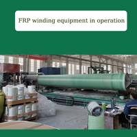Éolienne de filament de tuyau de GRP/FRP l'autre ligne de traitement produit
