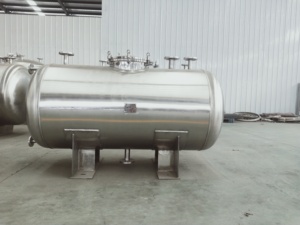 1000 <strong>Liters</strong> Stainless Steel Stainless Steel Jacketed Mixing Storage tank - Product Image 3