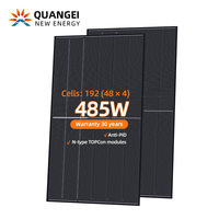Panneau solaire Jinko 460W 485W, module PERC demi-cellule, résistant à la corrosion par brume salée pour centrale photovoltaïque côtière