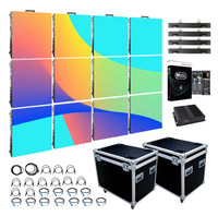 Écran LED portable Pushun en aluminium moulé sous pression 500x500mm 500x1000mm pour événements, publicité intérieure/extérieure, location, 4K, étanche IP65
