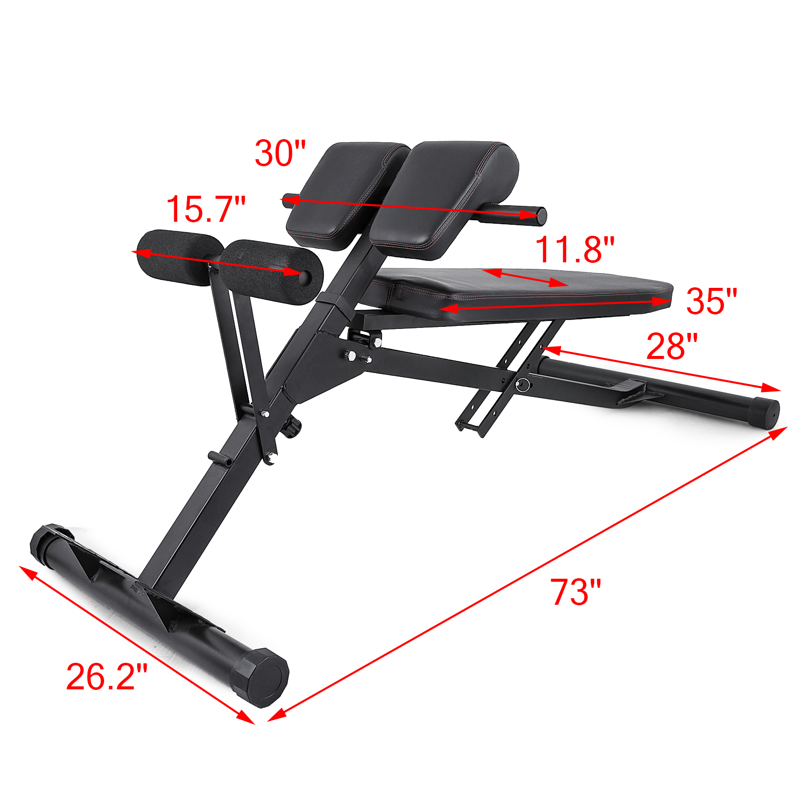 Commercial With Incline And Decline Flat Exercise Adjustable Foldable Dumbbell Weight Bench