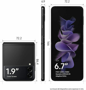 Teléfono Móvil Usado Original <span class=keywords><strong>Z</strong></span> <span class=keywords><strong>Flip</strong></span> <span class=keywords><strong>3</strong></span> de 6.7 Pulgadas, Teléfono Inteligente Plegable 95% Nuevo de <span class=keywords><strong>Segunda</strong></span> <span class=keywords><strong>Mano</strong></span>, Pantalla <span class=keywords><strong>Z</strong></span> Flip3 para <span class=keywords><strong>Samsung</strong></span> F711B F711N F711U - Product Image 2