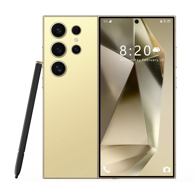 2025 New S24 Ultra Unlocked Android Smartphone Global Version 5G LTE CDMA HD OLED 120Hz Display 108MP Camera Dual SIM Big French