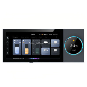 Trung tâm nhà thông minh 6 inch bằng tuya-cảm ứng Cổng điều khiển với lệnh bằng giọng nói & núm xoay cho hệ thống tập trung - Product Image 4