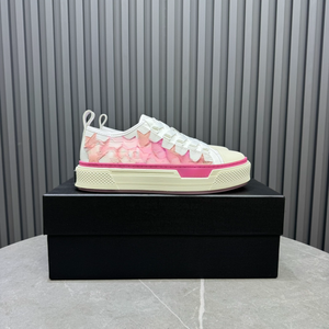 Urban Outings Sneakers Color-block Stitched Upper Street Style Mens Daily Wear Sneakers Anti-slip Ridged Sole Comfortable Amiris - Product Image 1