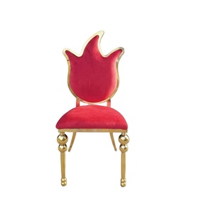 Chaises de mariage multifonctionnelles en tissu rembourré avec coussin à louer - Product Image 3