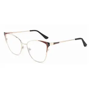 Hot Sale Ladies Ultralight Optical Glasses Frames Cat Eye Eyewear Anti Blue Light Glasses For Women With Anime Glasses Frame