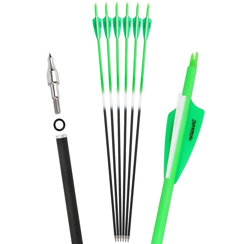 1 pcs Green and white