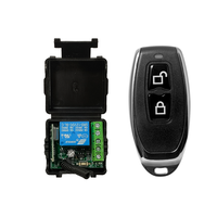 Mini DC 12V 1CH módulo receptor de relé Universal inalámbrico 433MHz RF transmisor Control remoto código de aprendizaje función automática