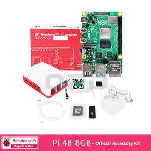 Raspberry Pi 4 Model B 1Gb 2Gb 4Gb 8Gb Ram Kit Originele Officiële Desktop Starter Basisset Schermcamera Raspberry Pi 4 Kit