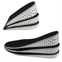 Semelles intérieures en EVA rehaussantes invisibles, style sport, chaudes et complètes, pour hommes et femmes, hauteur de rehaussement 2-3 cm