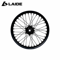 Set Roda Aluminium 7050T Anodized Sur Ron Ultra Bee 21x1.6 18x2.15, Part Upgrade Sepeda Listrik Off-Road, Part Pengganti Sepeda Motor