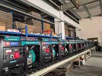Générateur diesel à cadre ouvert Yumei à économie d'énergie 5-10KW, refroidi par air, super silencieux, 50/60Hz, 3000 tr/min, monophasé, démarrage électrique 12V DC, 99% de rendement