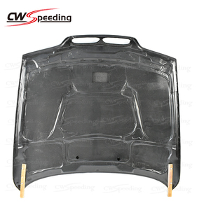 CWS STYLE CARBON FIBER <strong>ENGINE</strong> HOOD BONNET for 1997-2003 BMW 5 SERIES E39 530I - Product Image 6