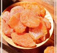 Garam bambu Licorice kering Loquat tanpa biji buah manisan buah asli rasa manis dan asam makanan ringan 500g