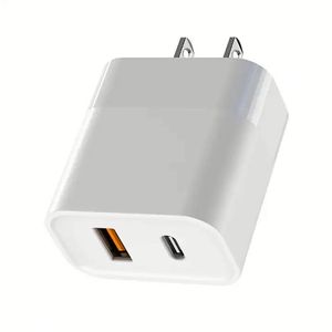 Original 20w PD Adapter EU US UK Type-<b>C</b> <b>Charger</b> Super Fast A+<b>C</b> Dual <b>Chargers</b> Cube for S21/S21 Plus for Phone 15 16 Pro Max - Product Image 1