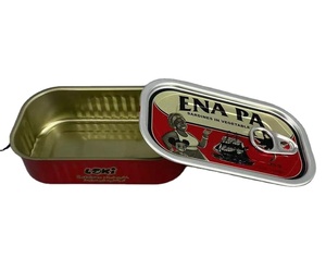 Sardinas Enlatadas Jinko 125g en Lata, Pescado de Alta Calidad, Impresión Personalizada, Empaque de Alimentos, Venta al Por Mayor, Desde China Guangdong - Product Image 5