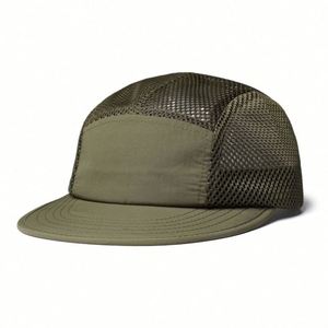 Gorra Deportiva de Verano de Alta Calidad, Gorra Snapback con Logotipo Personalizado, Gorra de Malla de 7 Paneles, Gorra de Béisbol de Secado Rápido - Product Image 3