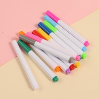 Marqueurs effaçables à la craie liquide, mini surligneurs colorés pour enfants, dessin graffiti, marqueurs pour tableau lumineux LED acrylique