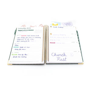 กระดาษโน้ตบุ๊คคริสเตียนแบบเกลียวผูกด้วยกระดาษออฟเซ็ตสำหรับการเขียนกระดาษแข็งและกระดาษหนังสือพิมพ์ - Product Image 6