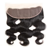 # Cierre de encaje transparente HD 4x4 5x5 rubio 613 con ondas corporales, frontal de encaje HD 613 de cabello humano, pre-arrancado, de cabello virgen sin procesar