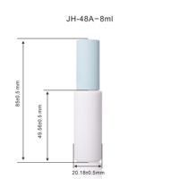 Mini flacon vide rond de 8 ml pour vernis à ongles en gel, personnalisable avec votre marque privée