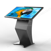 Kiosco táctil de señalización digital de 42, 47 y 55 pulgadas, soporte para publicidad comercial, todo en uno, TFT LCD, ordenador, Mini PC, kiosco