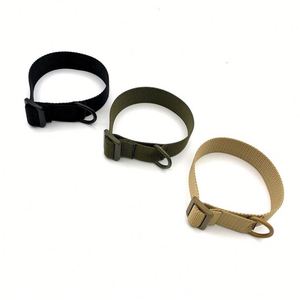 Sangle tactique en nylon avec boucle en D, sangle de fixation portable pour arme, sangle de tirant de fusil, vente en gros - Product Image 1