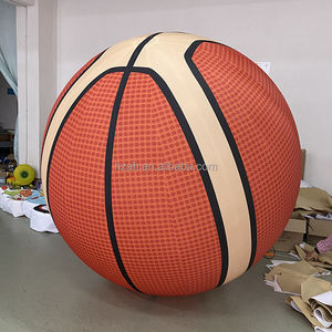 Balon Model Bola Basket Tiup Raksasa untuk Promosi Iklan Bola Tiup - Product Image 1