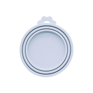 Tapa de sellado de alimentos de Gel de sílice enlatada para mascotas, tres en uno, a prueba de polvo, antiolor, tapa de conservación de latas de aperitivos para perros y gatos - Product Image 4