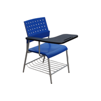Chaise de formation scolaire avec tablette d'écriture intégrée pour salle de classe - En promotion