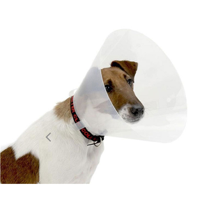 Rarewe Adjustable E-Collar for <b>Dogs</b> Lightweight Plastic Soft Recovery Cone Reflective Wholesale Elizabethan Pet Surgery Collar - Product Image 2