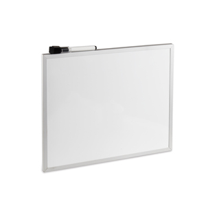 Aluminum's framework plate white dry erase blackboard with marker tray for the office in home school use - Product Image 6