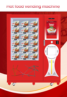 LE221B Distributeur automatique de nourriture entièrement automatique avec micro-ondes chauffant pour aliments surgelés
