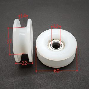 Ruedas de Nylon 20x20x14mm con Rodamientos para Muebles - Product Image 3